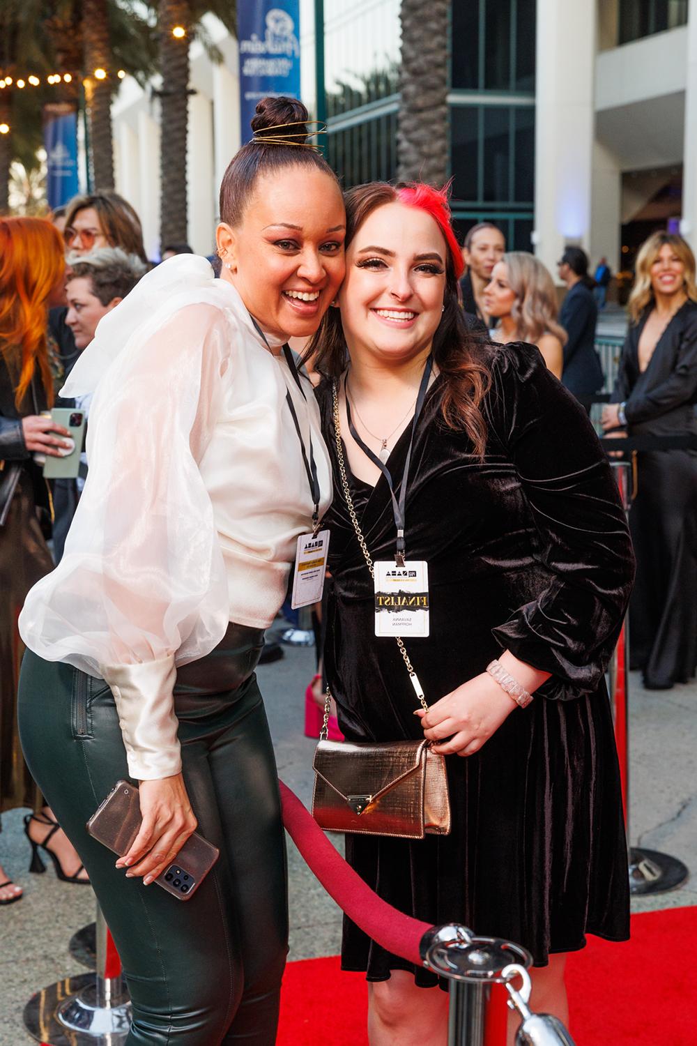 Image of two women smiling